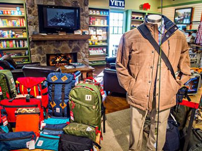 Inside Alpharetta Outfitters store