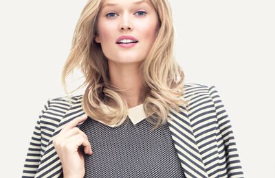 Model wearing Ann taylor