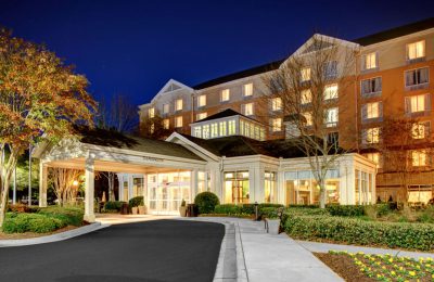 Hilton Garden Inn main entrance