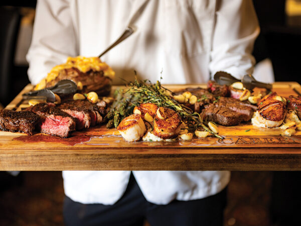 Steak and Seafood platter