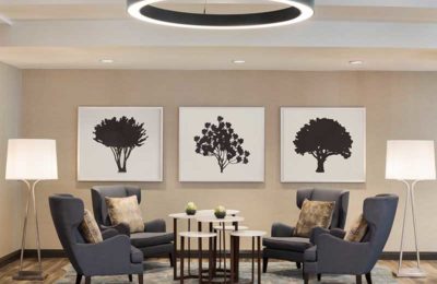 Embassy Suites lobby