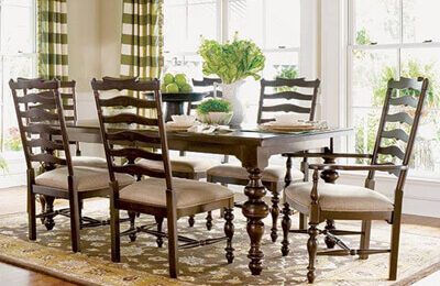 dining room table and chairs