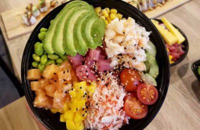 a bowl of food from Poke Factory