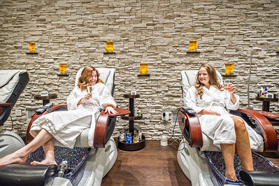 Girls spa day at Avalon