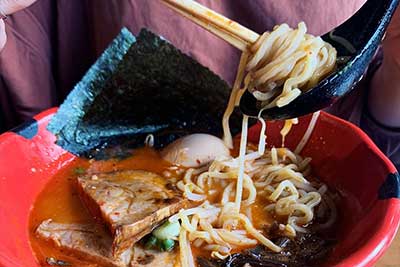Premium Tonkotsu RED Ramen Bowl