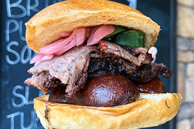 bbq sandwich