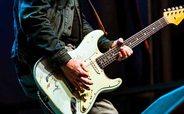 guy playing guitar