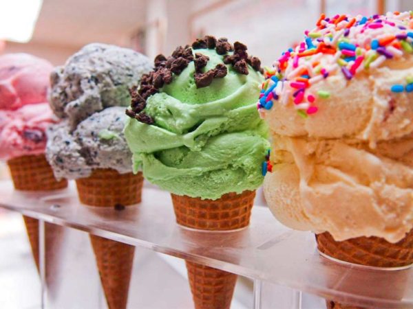 ice cream cones