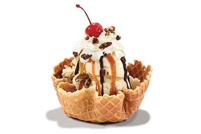 ice cream sundae