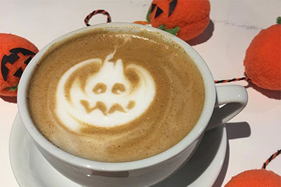 coffee with pumpkin