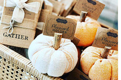pumpkin placeholders