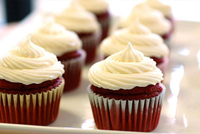 red velvet cupcakes
