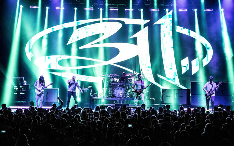 band on stage