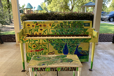 colorful piano