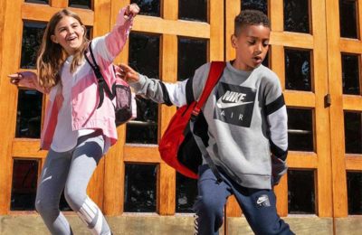 boy and girl posing