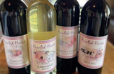 wine bottles