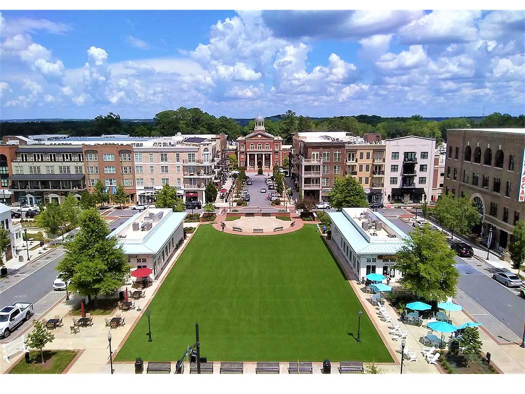downtown alpharetta town green