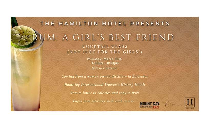 Rum A Girl s Best Friend Cocktail Class 2023 03 30 18 30 00