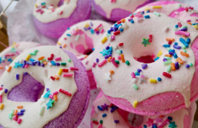 donut shaped bath bombs
