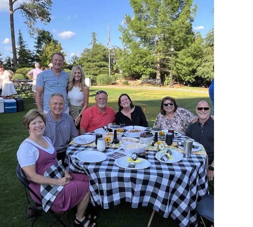 group of people at table