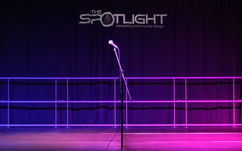 empty stage