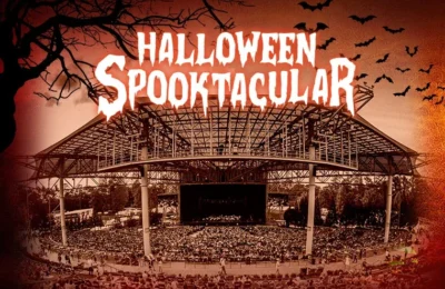 symphony at sunset halloween spooktacular poster