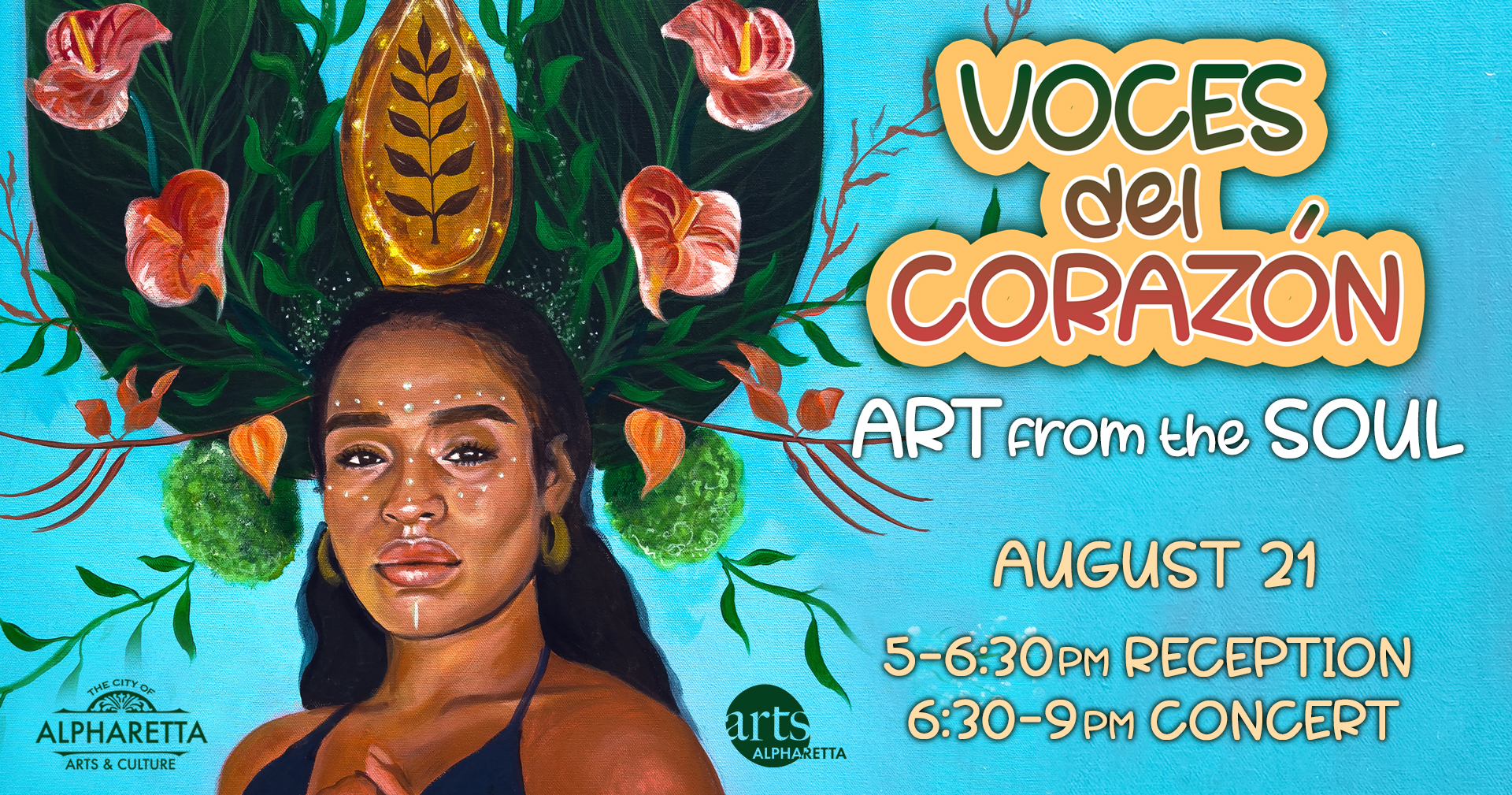 voces de corazon event poster