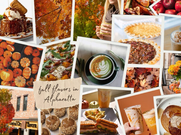fall time food collage.